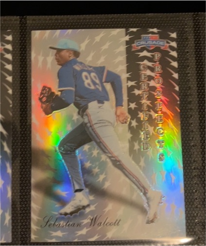 2025 Panini Crusade Certified Prospects #7 Sebastian Walcott — front