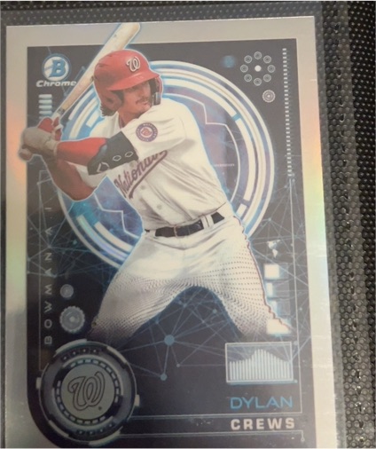 2024 Bowman Chrome AI #BAI-13 Dylan Crews — front