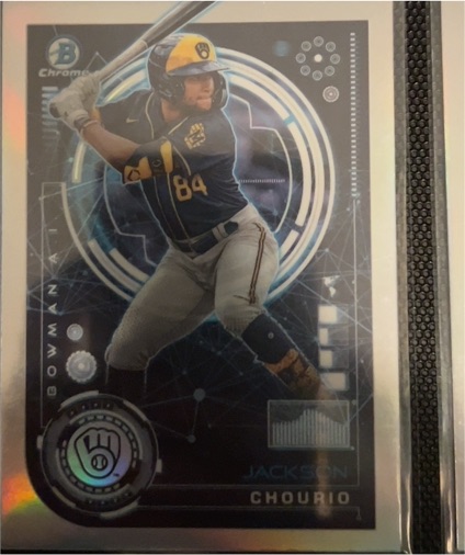 2024 Bowman Chrome AI #BAI-16 Jackson Chourio — front