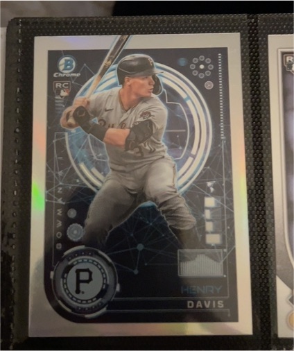 2024 Bowman Chrome Bowman AI #BAI-2 Henry Davis — front