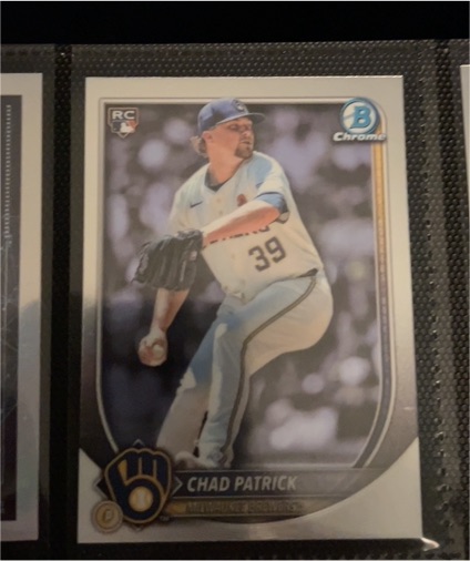 2025 Bowman Chrome #28 Chad Patrick — front