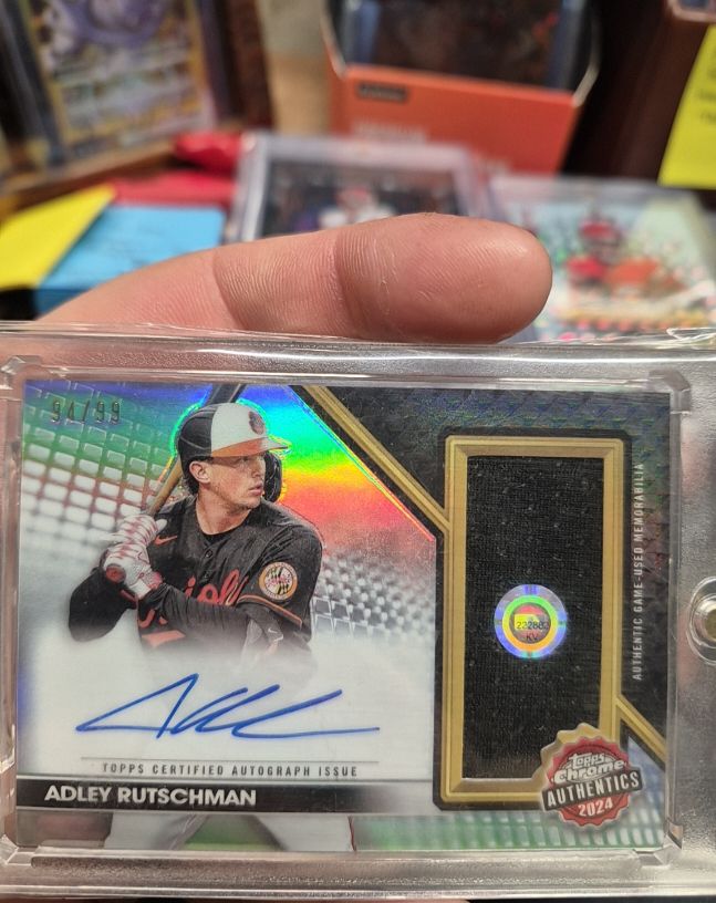 2024 Topps Chrome Authentics #TCA-AR Adley Rutschman — front