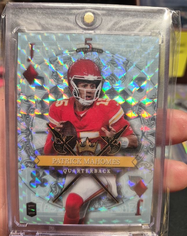 2024 Wild Card 5 Card Draw #5 Patrick Mahomes — front