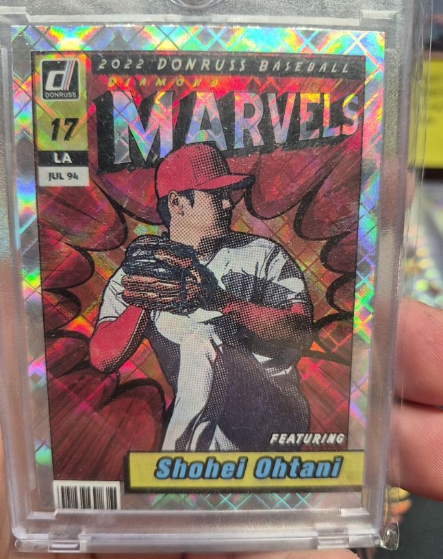 2022 Donruss Baseball Marvels Rapture #17 Shohei Ohtani — front
