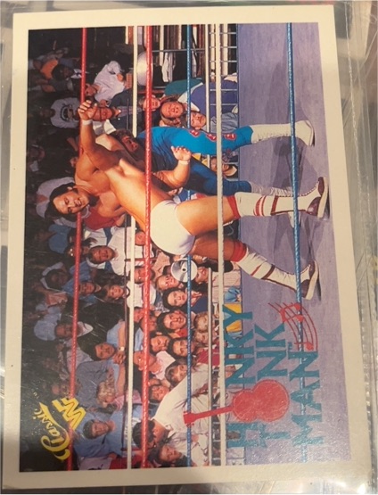 1990 Classic WWF #117 Honky Tonk Man — front