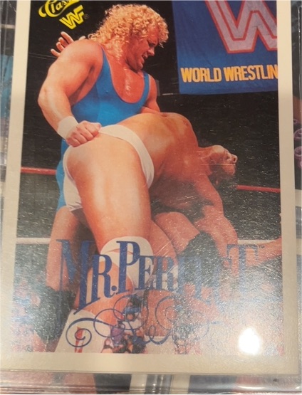 1990 Classic WWF #74 Mr. Perfect — front