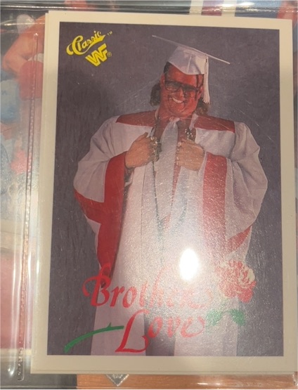 1990 Classic WWF #77 Brother Love — front