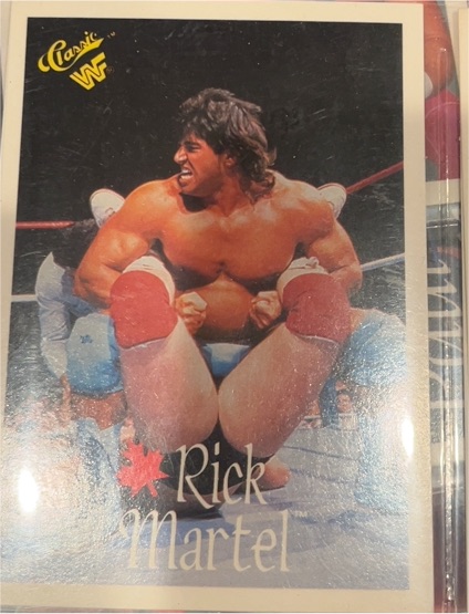 1990 Classic WWF #20 Rick Martel — front