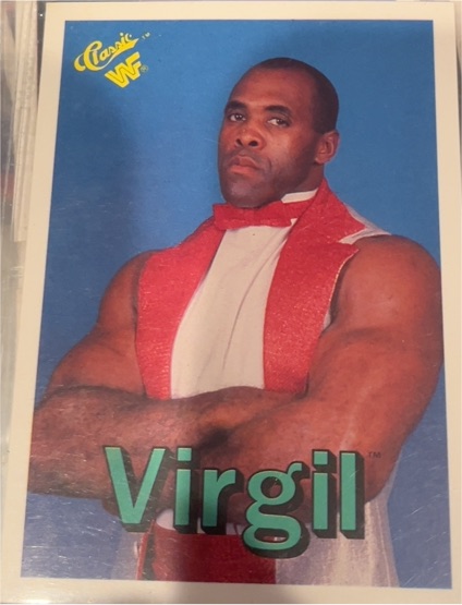 1990 Classic WWF #34 Virgil — front