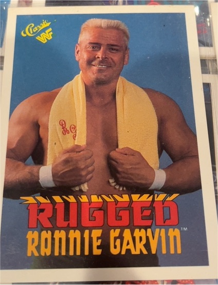 1990 Classic WWF #89 Rugged Ronnie Garvin — front