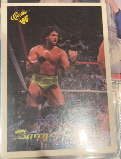 1990 Classic WWF #99 Barry Horowitz — front
