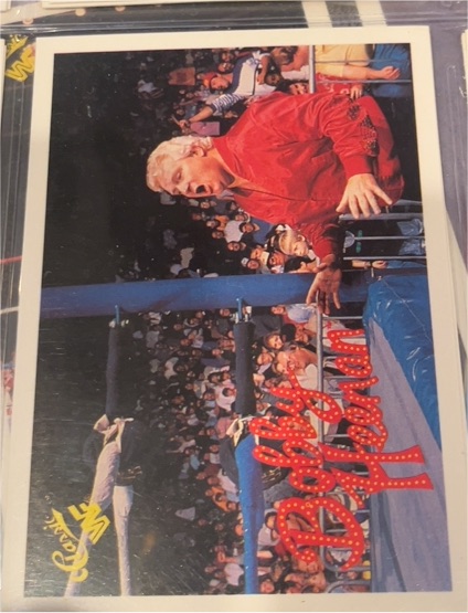 1990 Classic WWF #83 Bobby "The Brain" Heenan — front