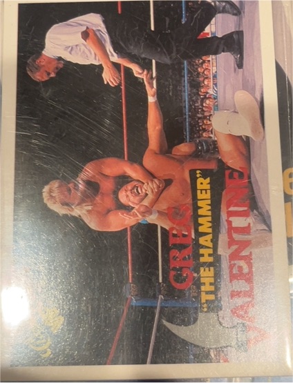 1990 Classic WWF #86 Greg The Hammer Valentine — front