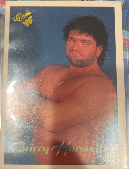1990 Classic WWF #49 Barry Horowitz — front