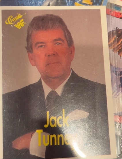 1990 Classic WWF #56 Jack Tunney — front