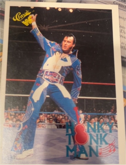 1990 Classic WWF #44 Honky Tonk Man — front