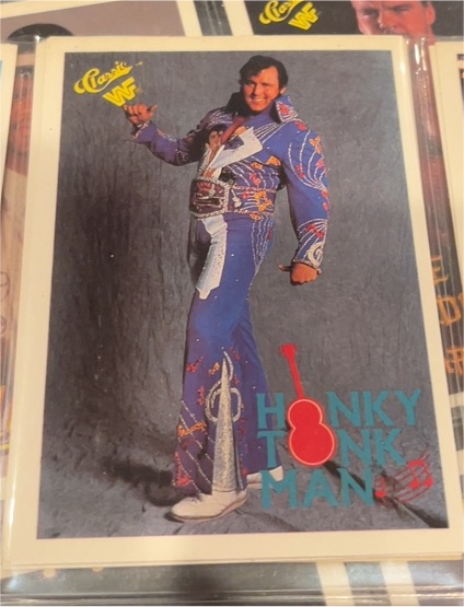 1990 Classic WWF #80 Honky Tonk Man — front