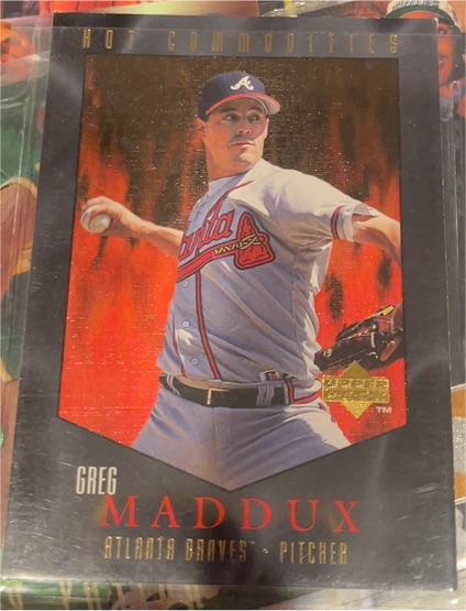 1997 Upper Deck Hot Commodities #HC19 Greg Maddux — front