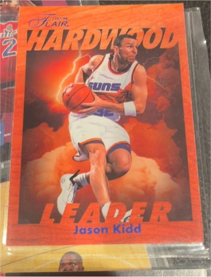 1997-98 Fleer Flair Hardwood Leader #21 Jason Kidd — front