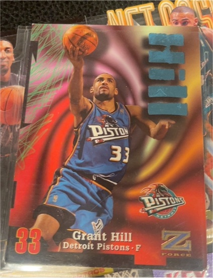 1997-98 SkyBox Z-Force #33 Grant Hill — front