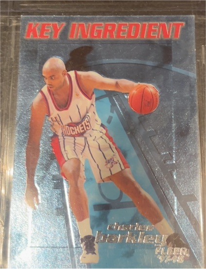 1997-98 Fleer #1 Charles Barkley Key Ingredient — front