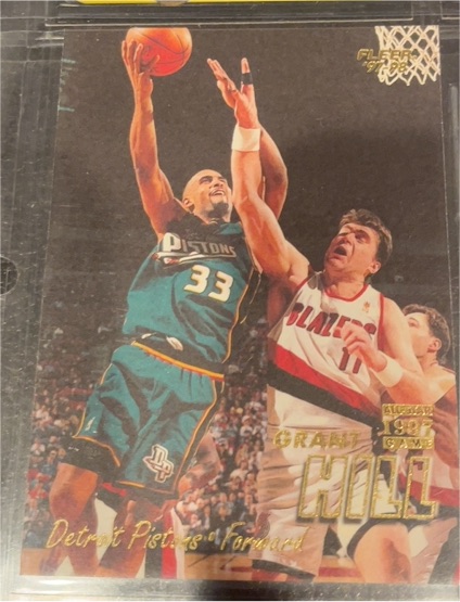 1997-98 Fleer #33 Grant Hill — front