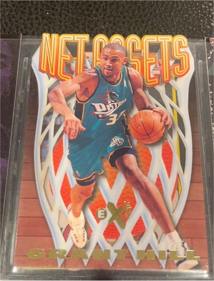 1996-97 Skybox E-X2000 Net Assets #6 Grant Hill — front