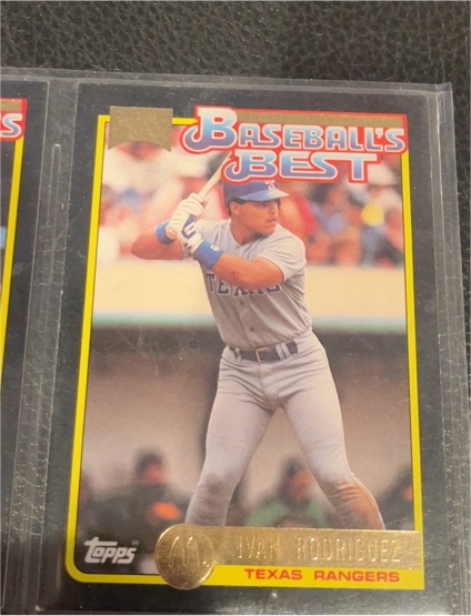 1992 Topps McDonald's Baseball's Best #41 Ivan Rodriguez — front