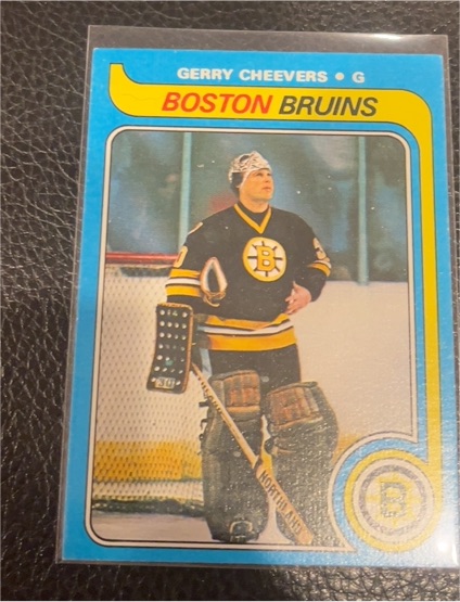1979-80 Topps #85 Gerry Cheevers — front