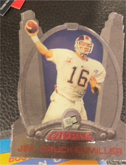 1997 Press Pass #16 Jim Druckenmiller — front