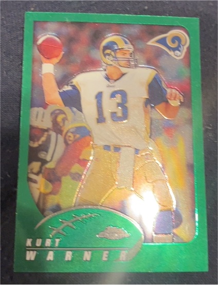 2002 Topps Chrome #50 Kurt Warner — front