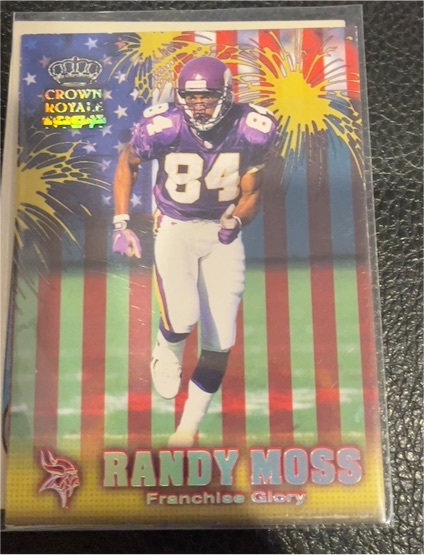 1999 Pacific Crown Royale Franchise Glory #14 Randy Moss — front