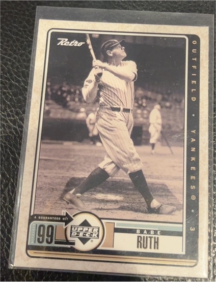 1999 Upper Deck Retro #104 Babe Ruth — front
