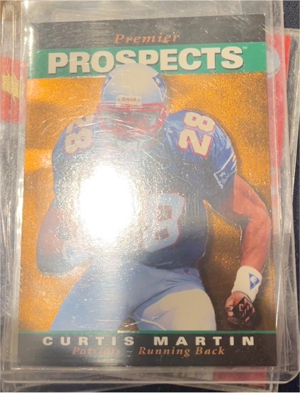1995 Upper Deck SP Premier Prospects #18 Curtis Martin — front