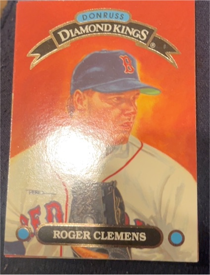 1993 Donruss Diamond Kings #DK-3 Roger Clemens — front