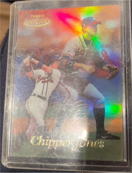 1999 Topps Gold Label #16 Chipper Jones — front