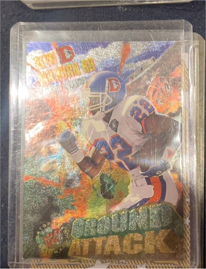 1997 Skybox Football Metal Universe #23 Terrell Davis — front