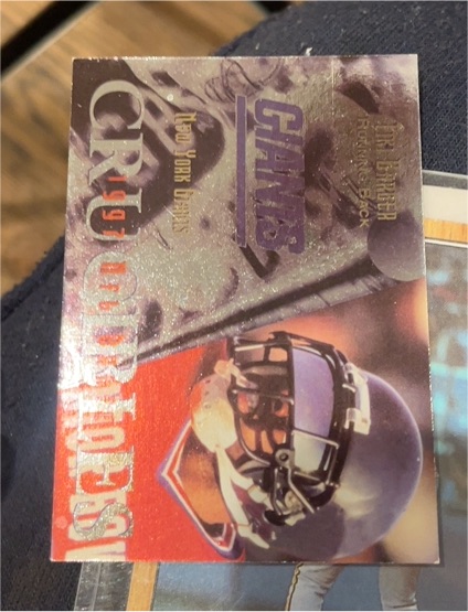 1997 Collector's Edge Masters Crucibles #Tiki Barber — front