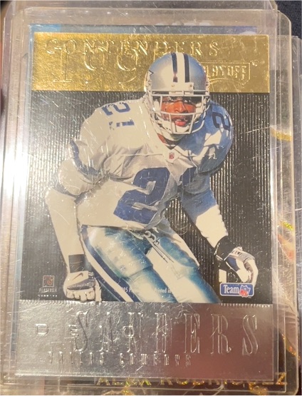 1995 Playoff Contenders #1 Deion Sanders — front