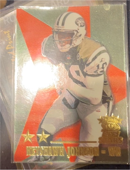 1999 Topps Stars #32 Keyshawn Johnson — front