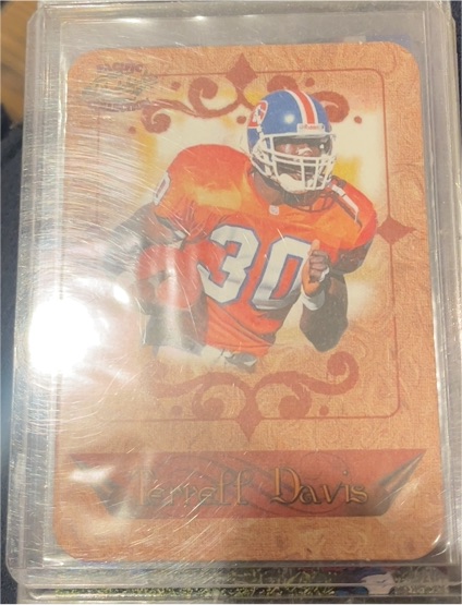 1997 Pacific Philadelphia Photoengravings #7 Terrell Davis — front