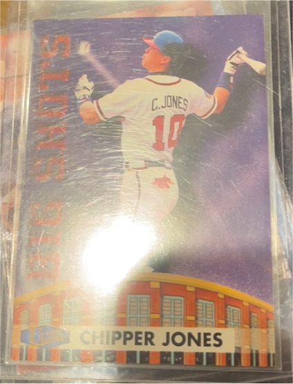 1998 Fleer Ultra Big Shots #3BS Chipper Jones — front