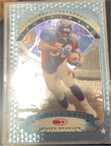 1997 Donruss Preferred Platinum #29 Terrell Davis — front