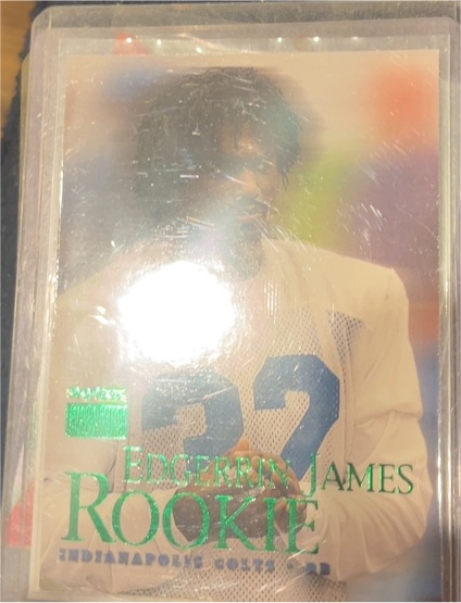 1999 SkyBox Premium #222 Edgerrin James Rookie — front