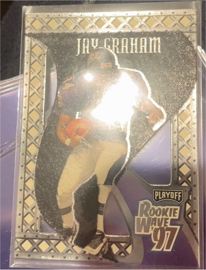 1997 Playoff Rookie Wave # Jay Graham — front