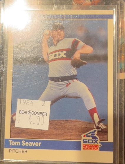 1984 Fleer Update #U-106 Tom Seaver — front