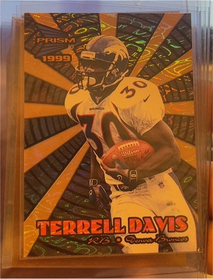 1999 Pacific Prism #30 Terrell Davis — front