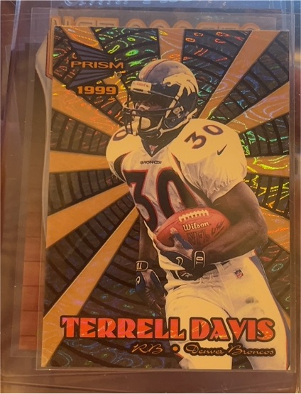 1999 Pacific Prism #30 Terrell Davis — front