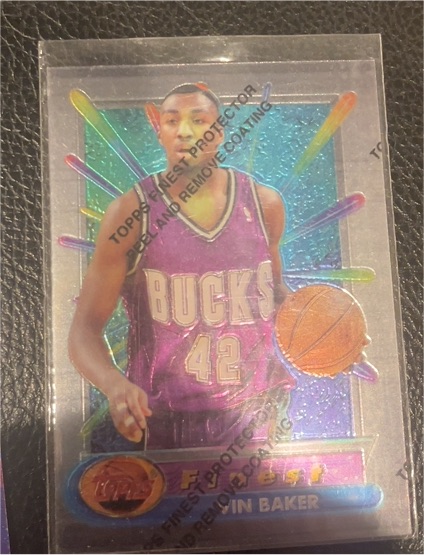 1994-95 Topps Finest #66 Vin Baker — front