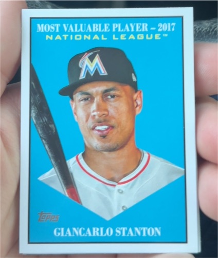 2025 Topps Update Series #MV-12 Giancarlo Stanton — front